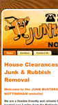 Mobile Screenshot of junkbustersnottingham.co.uk